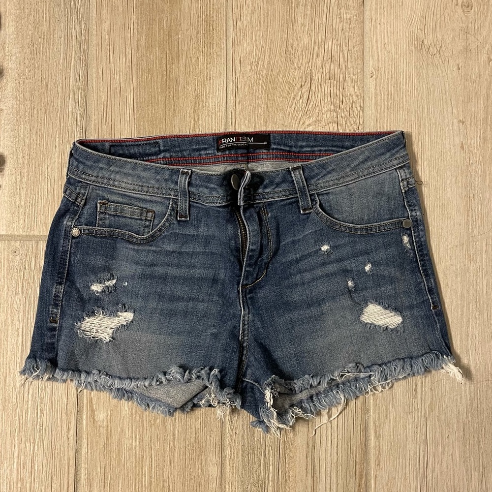 Fran denim shorts